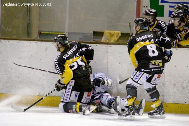 Photo hockey match Rouen - Angers  le 06/04/2010