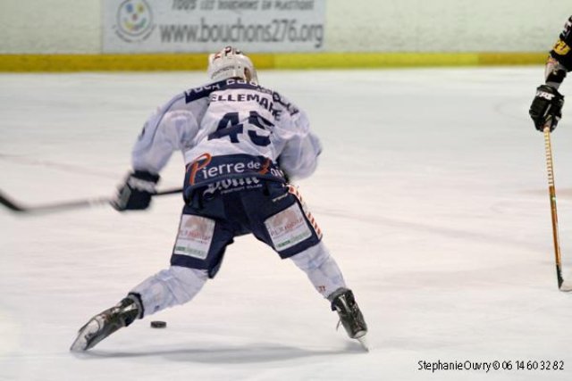 Photo hockey match Rouen - Angers  le 06/04/2010