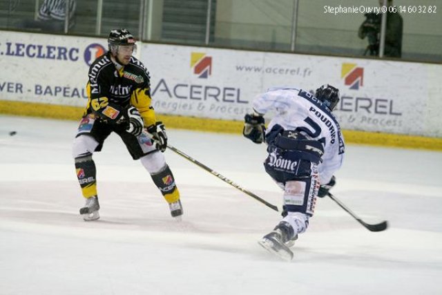 Photo hockey match Rouen - Angers  le 06/04/2010