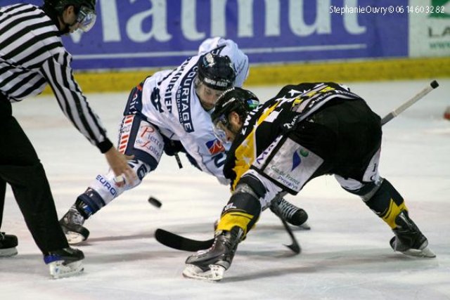 Photo hockey match Rouen - Angers  le 07/04/2010
