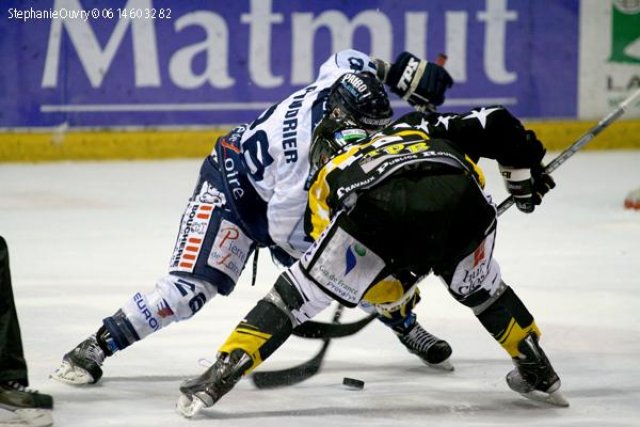 Photo hockey match Rouen - Angers  le 07/04/2010