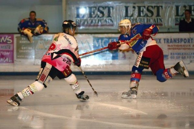 Photo hockey match Epinal  - Amiens  le 09/09/2008