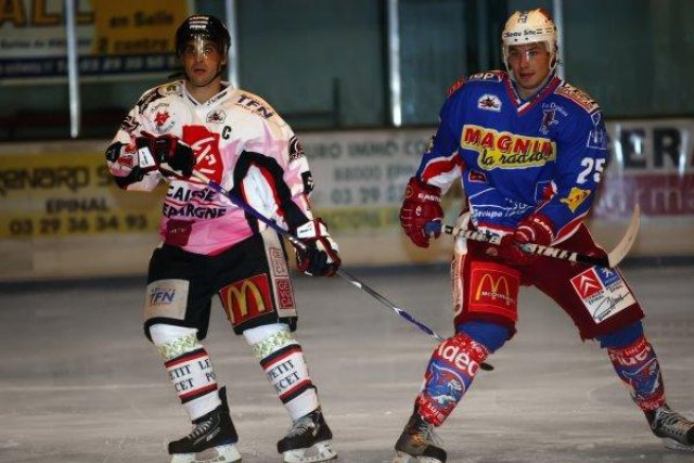 Photo hockey match Epinal  - Amiens  le 09/09/2008