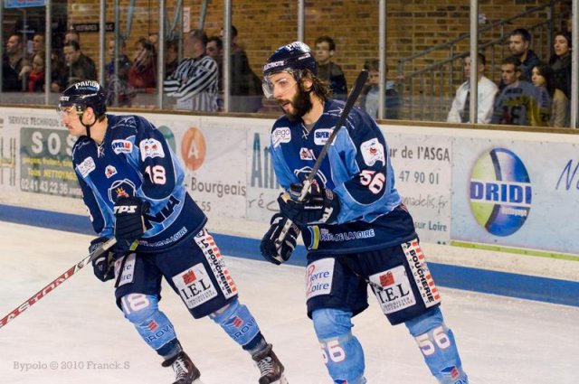 Photo hockey match Angers  - Rouen le 09/04/2010