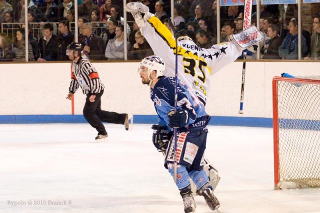 Photo hockey match Angers  - Rouen le 09/04/2010