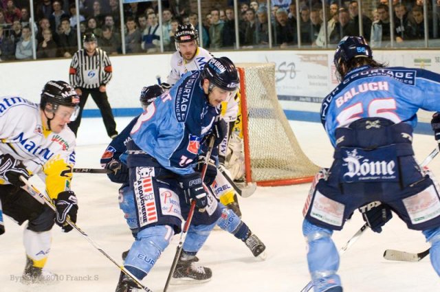 Photo hockey match Angers  - Rouen le 09/04/2010