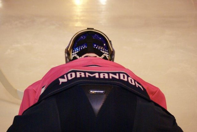 Photo hockey match Angers  - Rouen le 09/04/2010