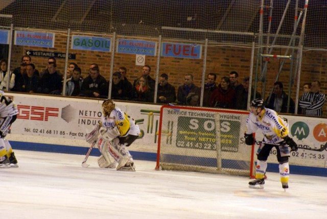 Photo hockey match Angers  - Rouen le 09/04/2010