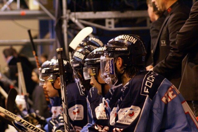 Photo hockey match Angers  - Rouen le 09/04/2010