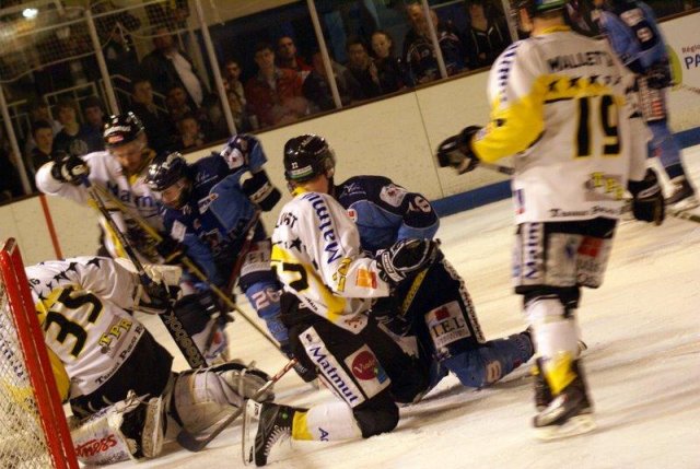 Photo hockey match Angers  - Rouen le 09/04/2010