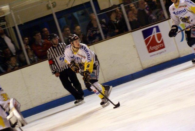 Photo hockey match Angers  - Rouen le 09/04/2010