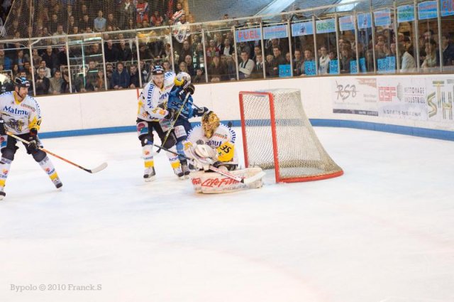 Photo hockey match Angers  - Rouen le 10/04/2010