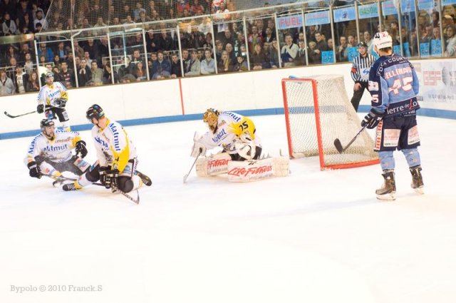 Photo hockey match Angers  - Rouen le 10/04/2010