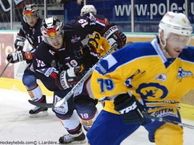 Photo hockey match Grenoble  - Chamonix  le 13/09/2008