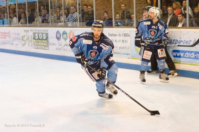 Photo hockey match Angers  - Rouen le 10/04/2010