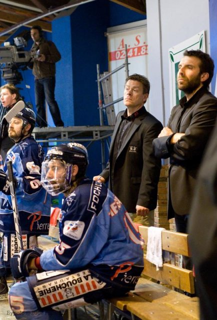 Photo hockey match Angers  - Rouen le 10/04/2010