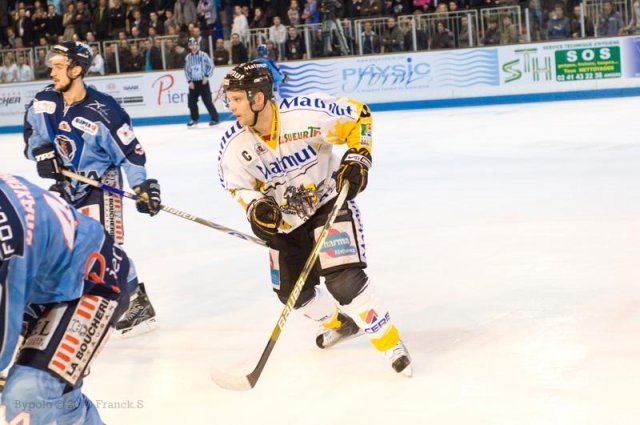 Photo hockey match Angers  - Rouen le 10/04/2010