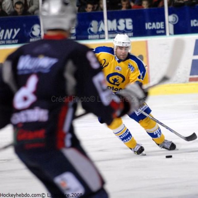 Photo hockey match Grenoble  - Chamonix  le 13/09/2008