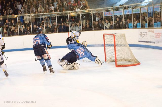 Photo hockey match Angers  - Rouen le 10/04/2010