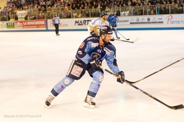 Photo hockey match Angers  - Rouen le 10/04/2010