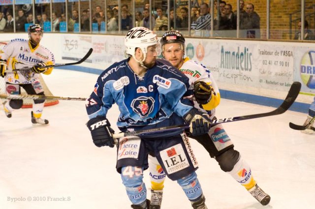 Photo hockey match Angers  - Rouen le 10/04/2010