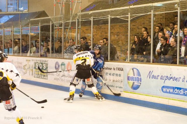 Photo hockey match Angers  - Rouen le 10/04/2010