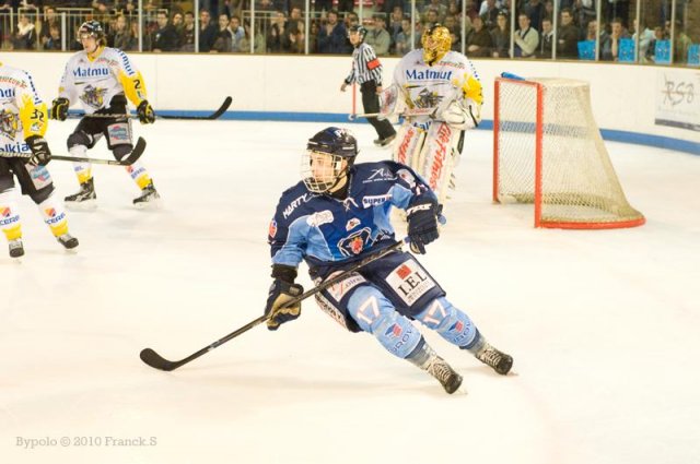 Photo hockey match Angers  - Rouen le 10/04/2010