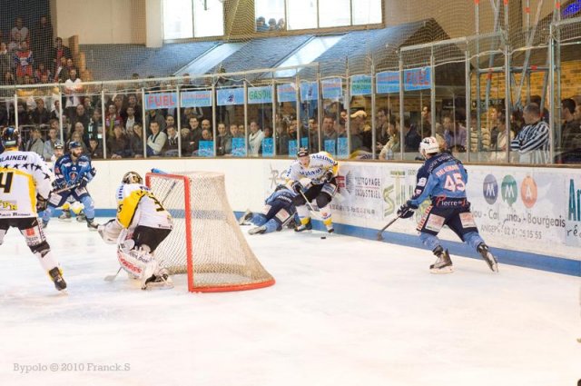Photo hockey match Angers  - Rouen le 10/04/2010