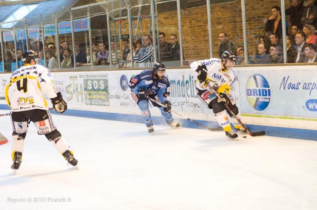 Photo hockey match Angers  - Rouen le 10/04/2010
