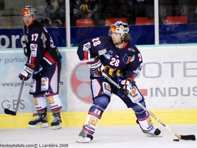 Photo hockey match Grenoble  - Chamonix  le 13/09/2008