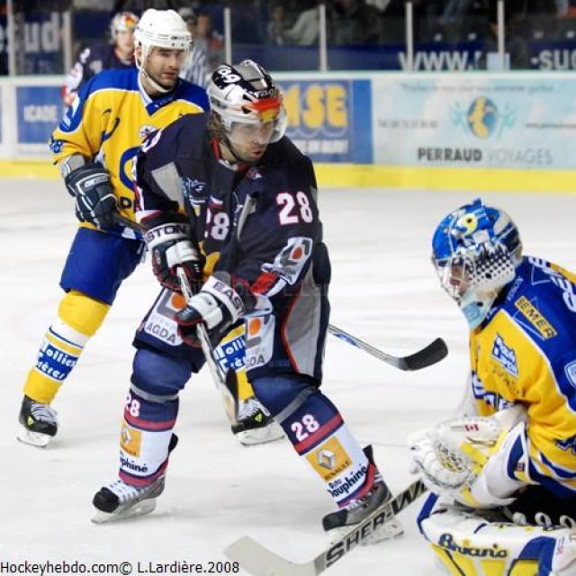 Photo hockey match Grenoble  - Chamonix  le 13/09/2008