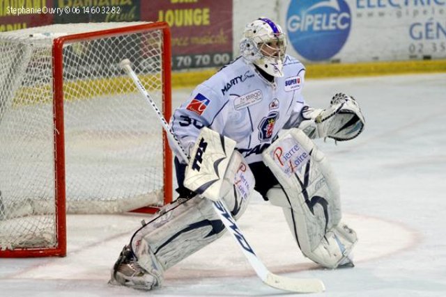 Photo hockey match Rouen - Angers  le 13/04/2010