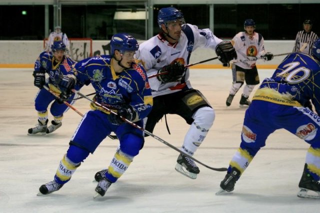 Photo hockey match Mont-Blanc - Villard-de-Lans le 13/09/2008