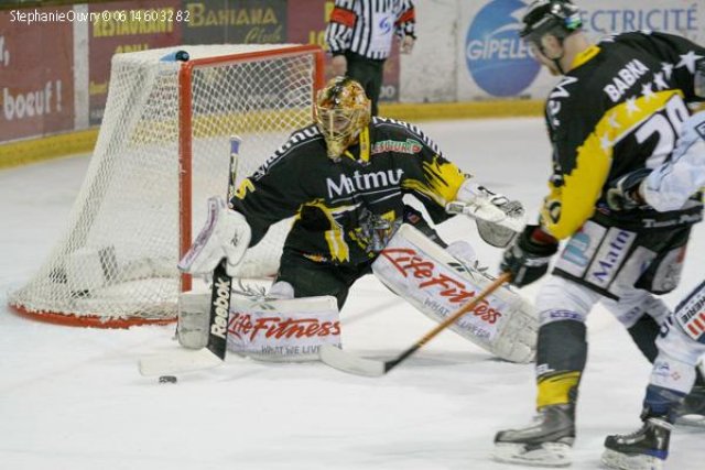 Photo hockey match Rouen - Angers  le 13/04/2010