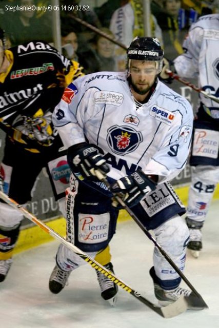 Photo hockey match Rouen - Angers  le 13/04/2010