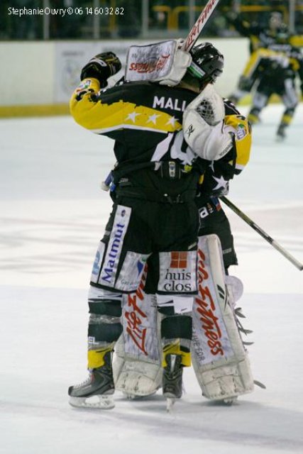 Photo hockey match Rouen - Angers  le 13/04/2010