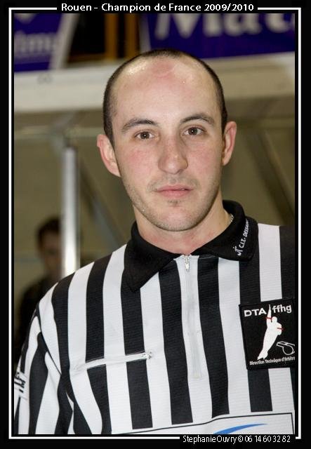 Photo hockey match Rouen - Angers  le 13/04/2010