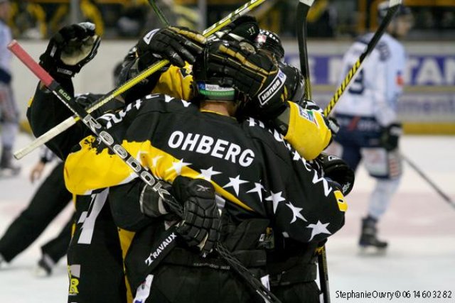 Photo hockey match Rouen - Angers  le 13/04/2010