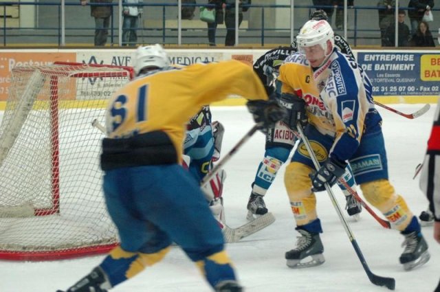 Photo hockey match Caen  - Chamonix  le 08/03/2008