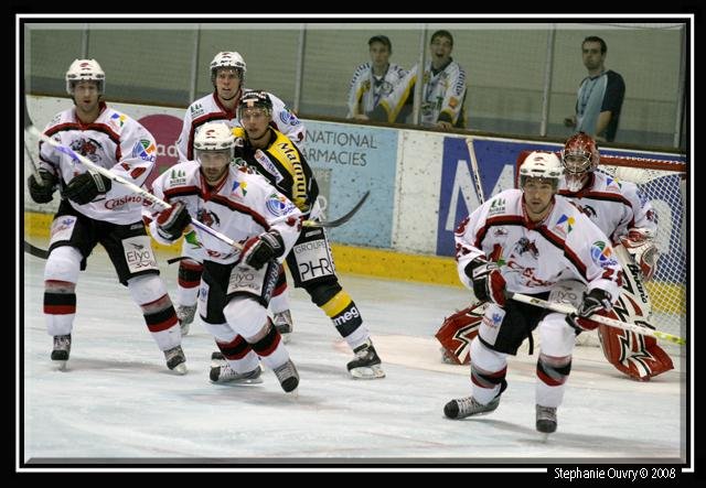 Photo hockey match Rouen - Briançon  le 13/09/2008