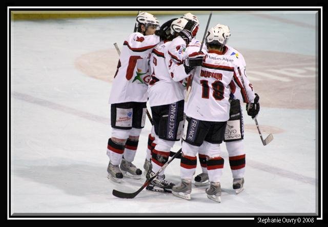 Photo hockey match Rouen - Briançon  le 13/09/2008