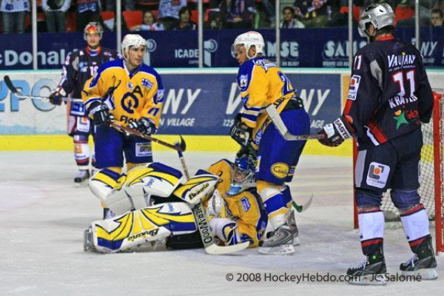 Photo hockey match Grenoble  - Chamonix  le 13/09/2008