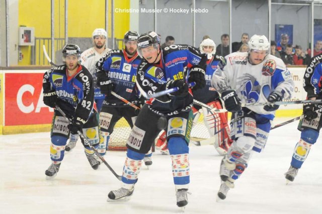 Photo hockey match Caen  - Reims le 18/04/2010
