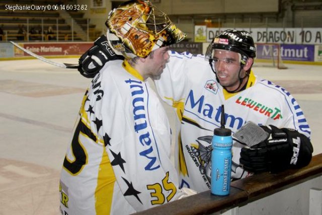 Photo hockey reportage Les Rouennais fêtent leurs héros