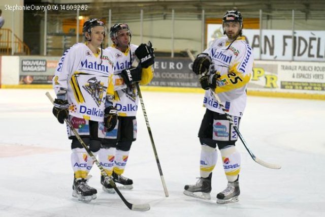 Photo hockey reportage Les Rouennais fêtent leurs héros