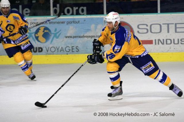 Photo hockey match Grenoble  - Chamonix  le 13/09/2008