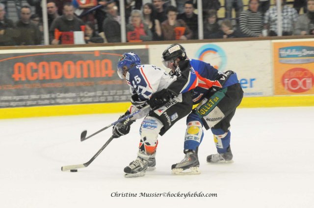 Photo hockey match Caen  - Brest  le 24/04/2010