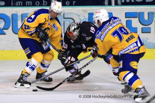 Photo hockey match Grenoble  - Chamonix  le 13/09/2008