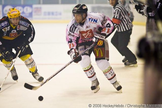 Photo hockey match Strasbourg  - Amiens  le 13/09/2008