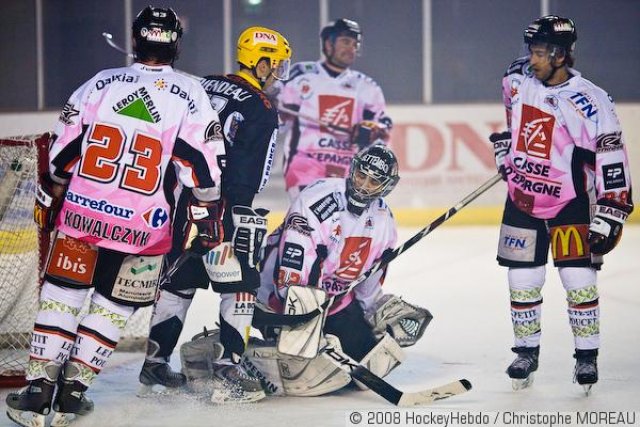Photo hockey match Strasbourg  - Amiens  le 13/09/2008
